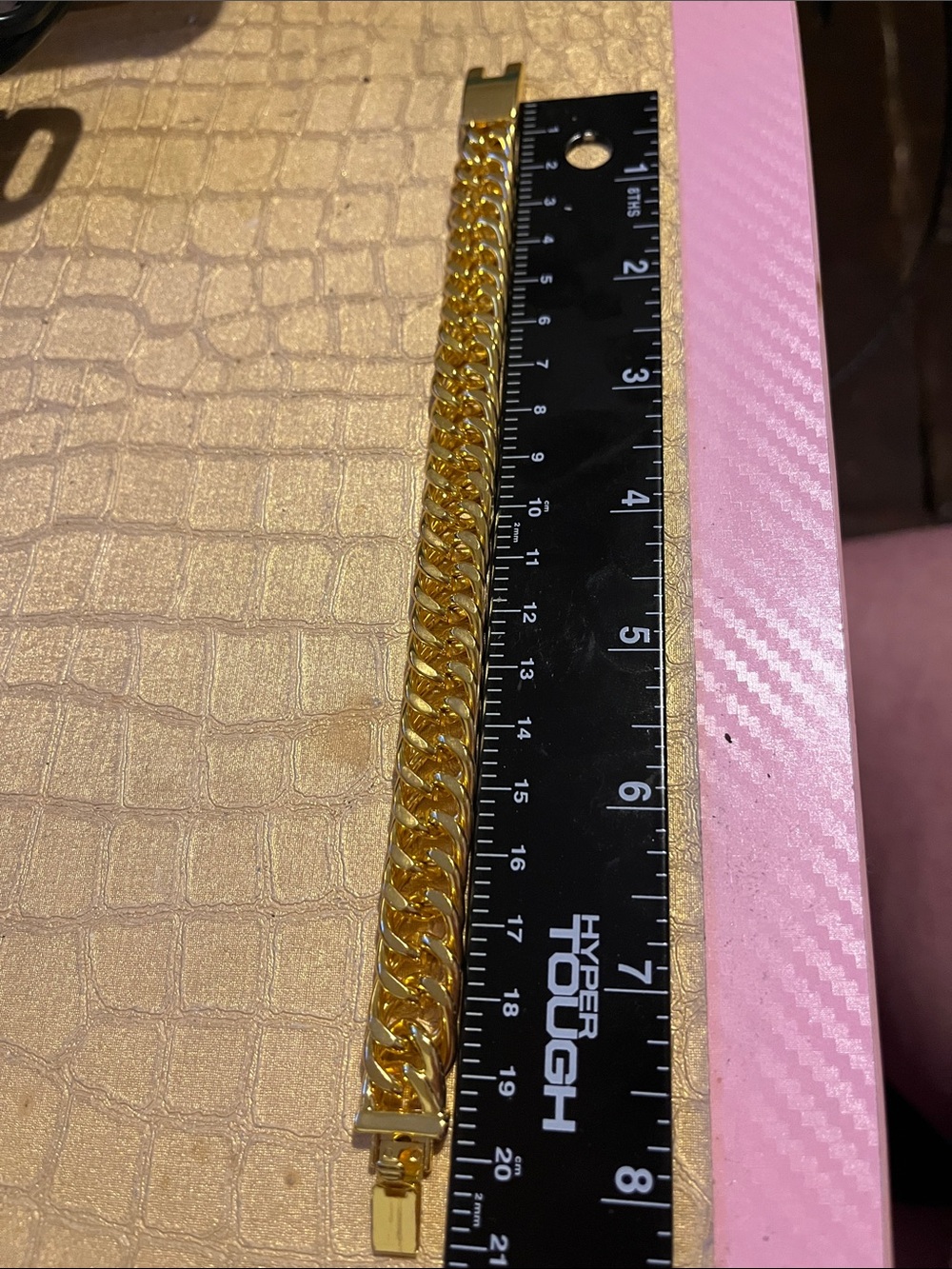 Cuban/Curb Link .925, vermeil plated